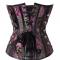 Purple punk corset