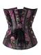 Purple punk corset