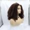 Human Hair Full Lace Wig Curly Ash Brown