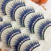 Multi- color Rhinestone False Lashes