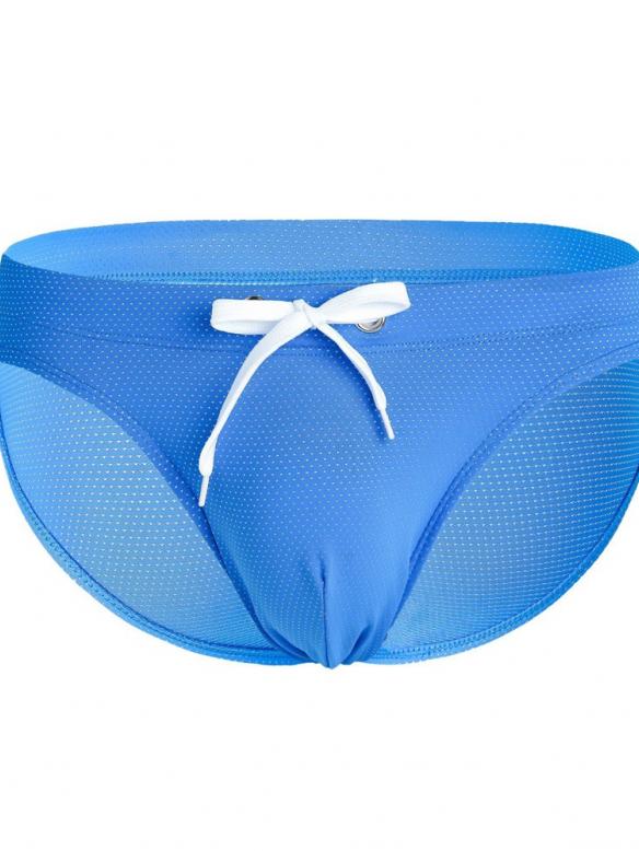 Breathable Sexy Men’s Swim Briefs (Various Colors)