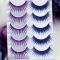 Blue/ Purple and Black False Lashes