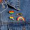 LGBT Rainbow Pride Brooch Pin (Various Designs)