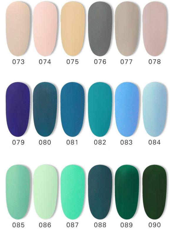 6 Pure Colors Nail Polish
