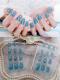 24 Sets Elaborate False Nail Art Tips 