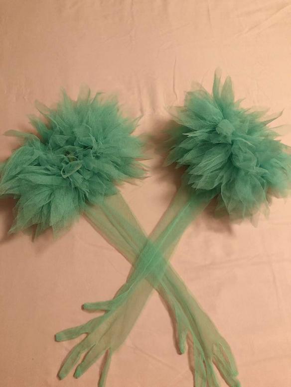 Red & Jade-green Costume