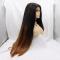 Human Hair Full Lace Wig Curly Ash Brown