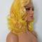 Human Hair Full Lace Wig Curly Ash Brown