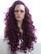 Human Hair Full Lace Wig Curly Ash Brown