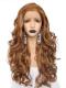 Long Brown Wave Lace Front Drag Wig