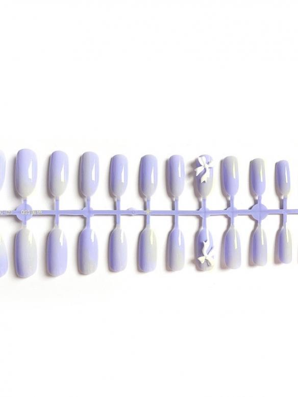 Purple Nail Stickers