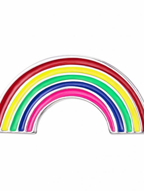 LGBT Rainbow Pride Brooch Pin (Various Designs)
