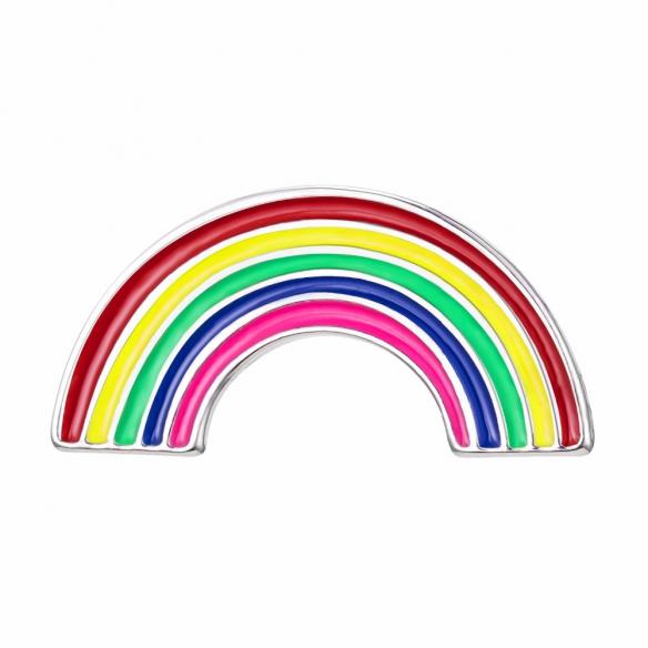 LGBT Rainbow Pride Brooch Pin (Various Designs)