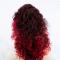 Human Hair Full Lace Wig Curly Ash Brown