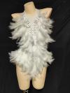 Various colors feather leotard
