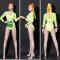 Fluorescent Green Crystallised Rave Leotard