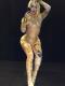 Nude & Golden pattern Bodysuit