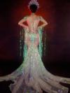 Customize Mermaid Sequin Dress（include headdress）