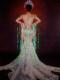 Customize Mermaid Sequin Dress（include headdress）