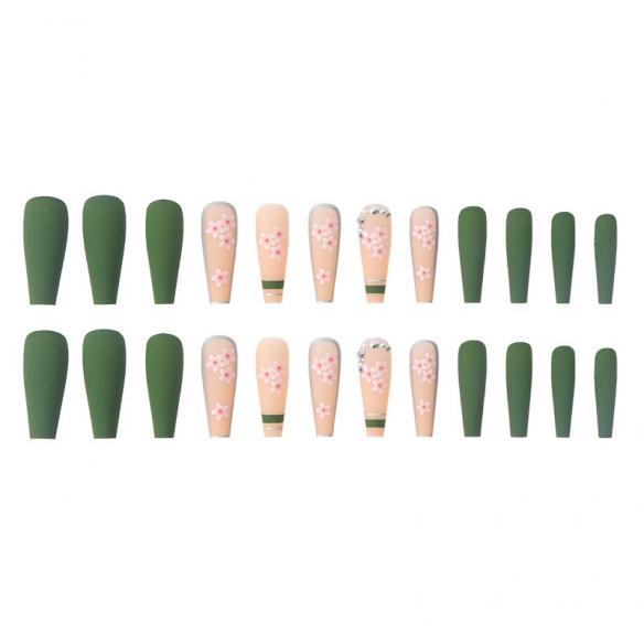 24 Pieces Spring Style Nail Sticker