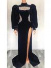 Black Velvet Gown