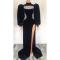 Black Velvet Gown