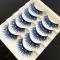 Silver Stone Black/ Blue Thick False Lashes