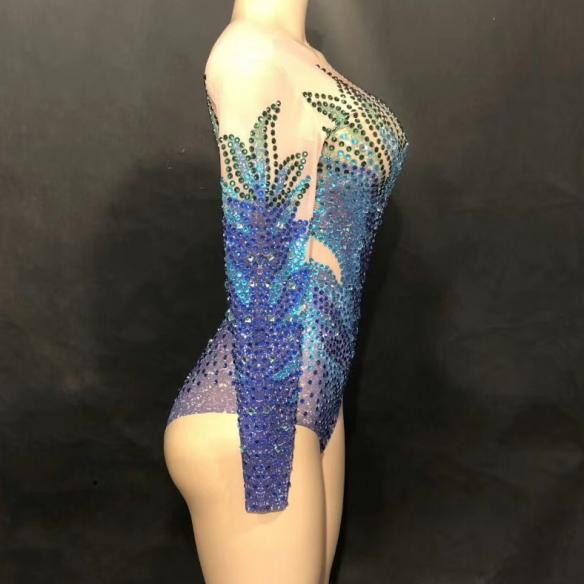 Blue Flame Leotard