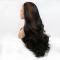 Human Hair Full Lace Wig Curly Ash Brown