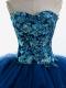 Blue Drag Wedding DresS