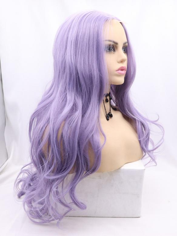 Human Hair Full Lace Wig Curly Ash Brown