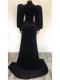 Black Velvet Gown