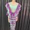 Full Set Purple Mix Green Mesh Suits