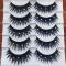 Silver Stone Black/ Blue Thick False Lashes