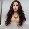 Human Hair Full Lace Wig Curly Ash Brown