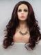 Human Hair Full Lace Wig Curly Ash Brown