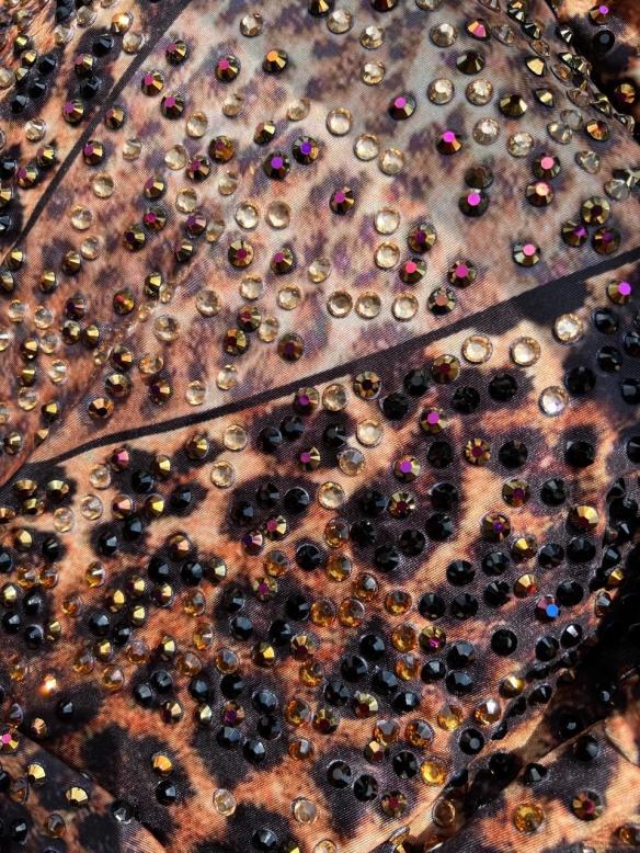 Leopard Rhinestone Bodysuit