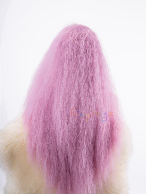 Human Hair Full Lace Wig Curly Ash Brown