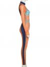 Orange spots bodysuit