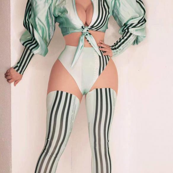 Mint Green Suit (include hat & foot cover)