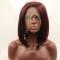 Human Hair Full Lace Wig Curly Ash Brown