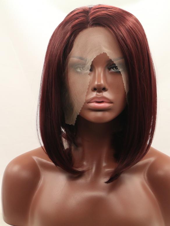 Human Hair Full Lace Wig Curly Ash Brown