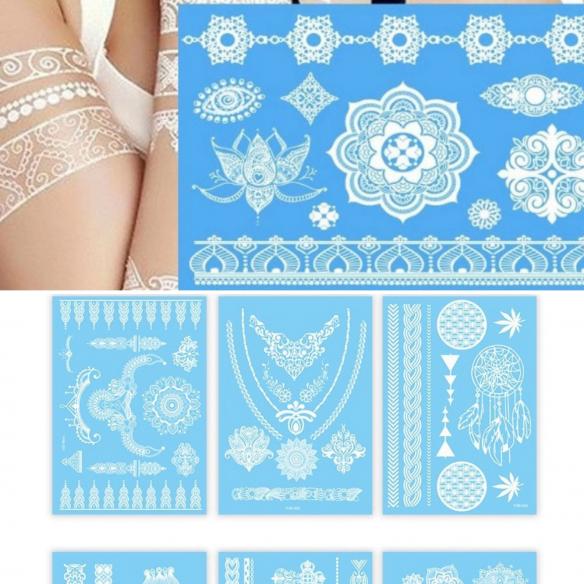 Fortune Bag- White Lace Tatto