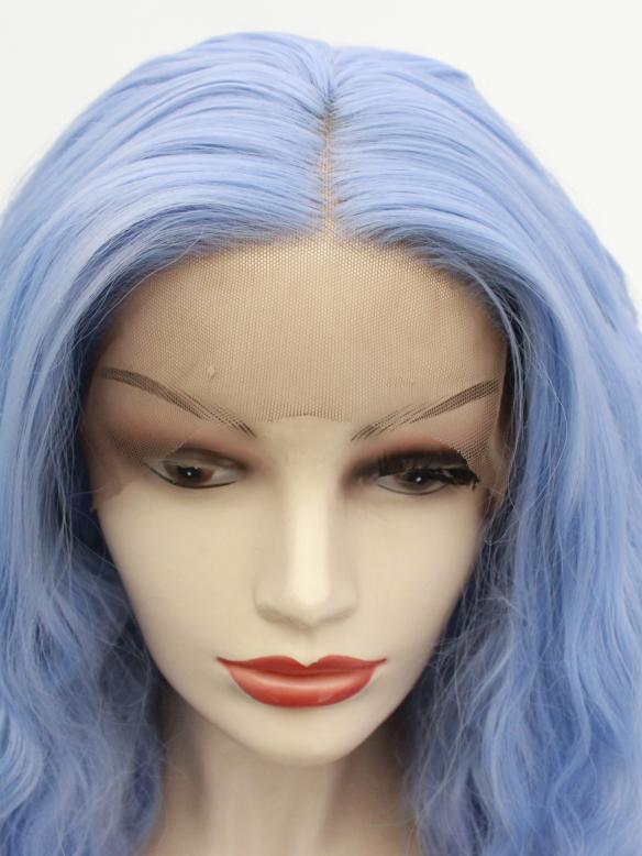 Sky Blue Lace Front Wig