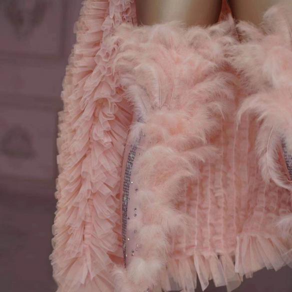 Pink Leotard (includes foot cover)