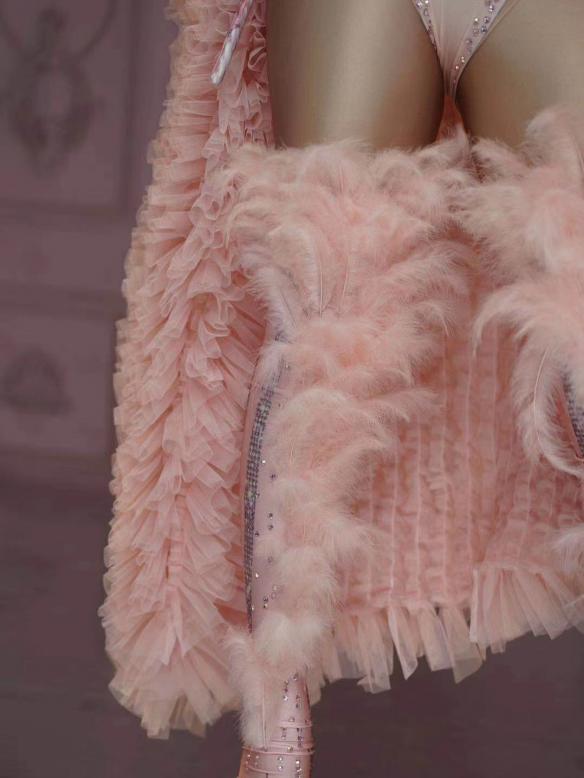 Pink Leotard (includes foot cover)