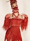 Red Tassel Leotard (includes headdress)