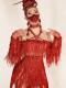 Red Tassel Leotard (includes headdress)