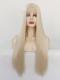 Blonde Middle Part Long Lace Front Drag Wig