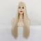 Blonde Middle Part Long Lace Front Drag Wig